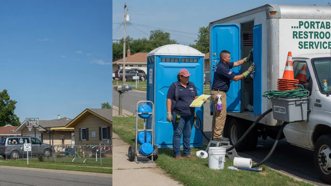 Portable Toilet Rental in Spottsville, KY near me